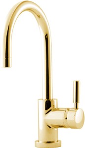Ultra Helix Single lever mono side action mixer (gold)