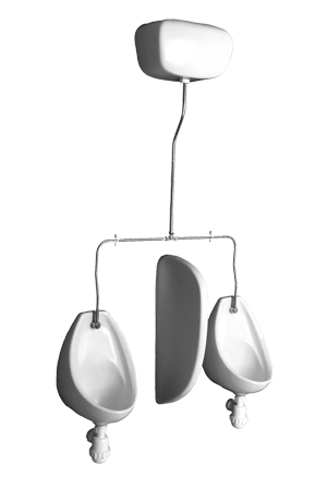 13.5 Litre Ceramic Auto Cistern. technical image