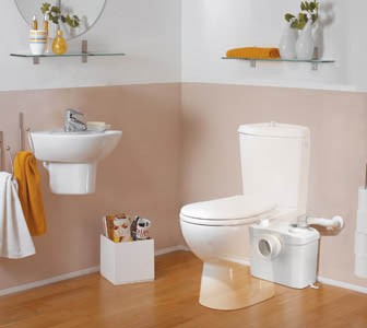 Sanitop macerator. technical image