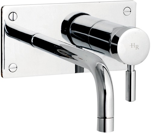 Wall mounted basin mixer technical image