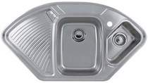 Astracast Sink Lausanne Deluxe stainless steel corner kitchen sink & Extras