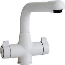 White & Coloured Kitchen Taps