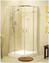Image Allure 900mm quadrant shower enclosure, hinged doors.