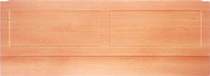 Woodlands Shaker 1600mm Side Bath Panel (Beech)