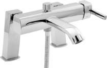 Deva Azeta Bath Shower Mixer Tap With Shower Kit.