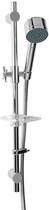 Deva Shower Kits Minimalistic Riser Rail Kit With Wall Union (Chrome).
