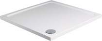 Just Trays JT40 Slimline Gloss Square Shower Tray. 900x900x40mm.