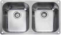 Rangemaster Atlantic Undermount 2.0 Bowl Steel Kitchen Sink.