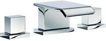 Mayfair Rio 3 Tap Hole Bath Filler Tap (Chrome).