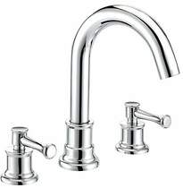 Mayfair Tait Lever 3 Tap Hole Bath Filler Tap (Chrome).