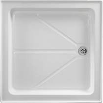 Shires Shower Trays White 900x900mm Square Shower Tray with 4 Upstands