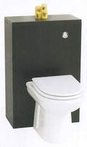 daVinci Monte Carlo complete back to wall toilet set in wenge.