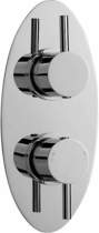 Home Of Ultra Quest Twin Concealed Thermostatic Shower Valve (Chrome).