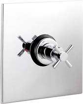 Ultra Pixie X Head 1/2" Concealed Thermostatic Sequential Shower Valve.