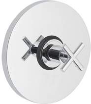 Ultra Helix Concealed thermostatic sequential shower valve.