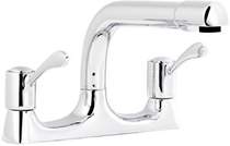 Kitchen Dual flow sink mixer
