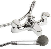 Ultra Eon Bath shower mixer including kit