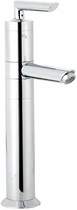 Hudson Reed Xeta High riser basin mixer with swivel spout.