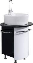 Hudson Reed Sphere Vanity Unit With Granite Top & Basin. 833x660mm.