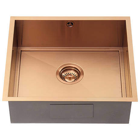 1810 Axix Uno SOS Undermount Kitchen Sink (450x400mm, Copper).