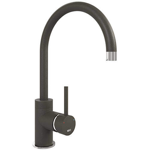 1810 Purquartz Courbe Kitchen Tap (Mocha & Chrome).