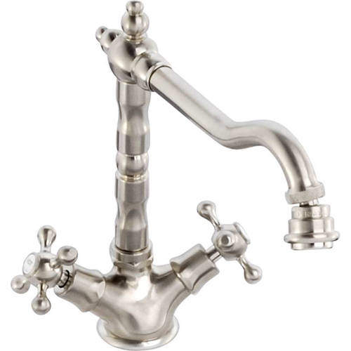 Abode Melford Monobloc Kitchen Tap (Brushed Nickel).