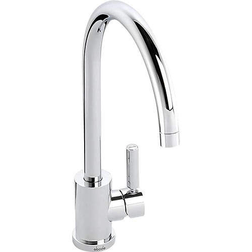 Abode Atlas Single Lever Kitchen Tap (Chrome).