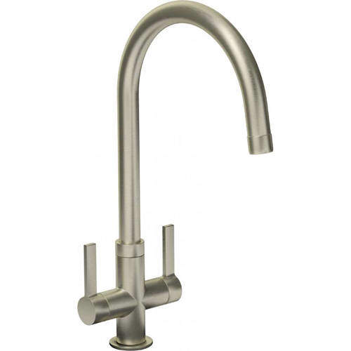 Abode Pico Monobloc Kitchen Tap (Brushed Nickel).