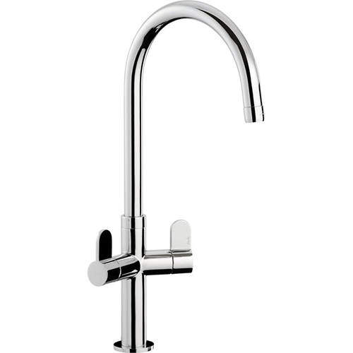 Abode Verla Monobloc Kitchen Tap (Chrome).