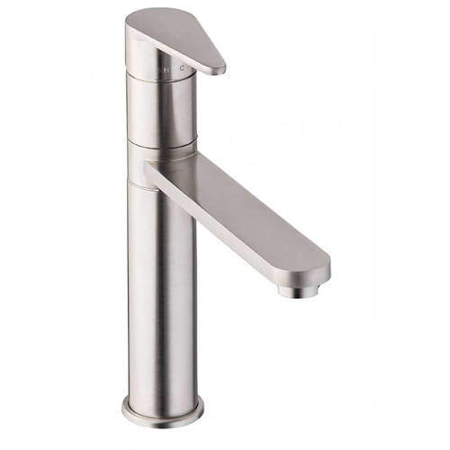 Abode Prime Single Lever Kitchen Tap (Brushed Nickel).