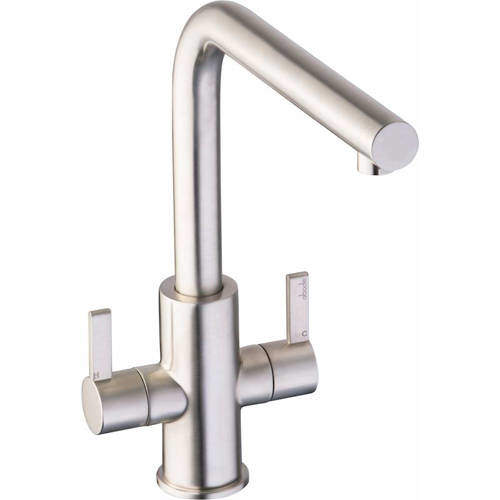 Abode Althia Monobloc Kitchen Tap (Brushed Nickel).