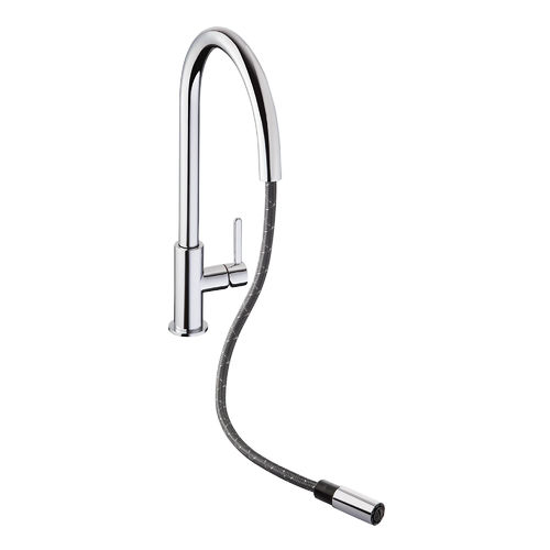 Abode Althia Pull Out Kitchen Tap (Chrome).