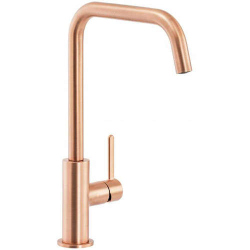 Abode Althia Single Lever Kitchen Tap (Urban Copper).