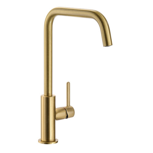 Abode Althia Kitchen Tap With Single Lever (Br Brass).