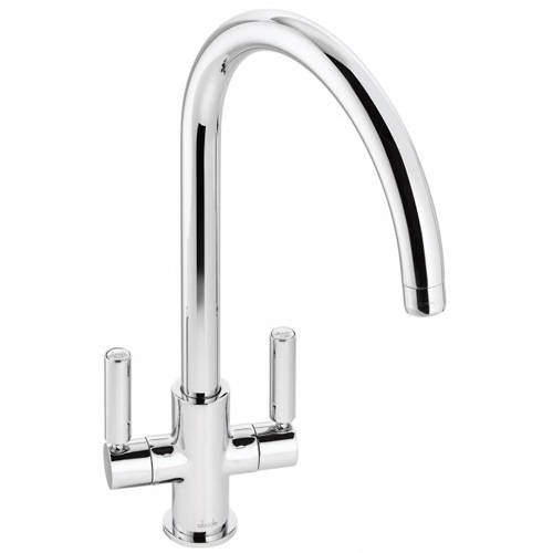 Abode Globe Monobloc Kitchen Tap (Chrome).