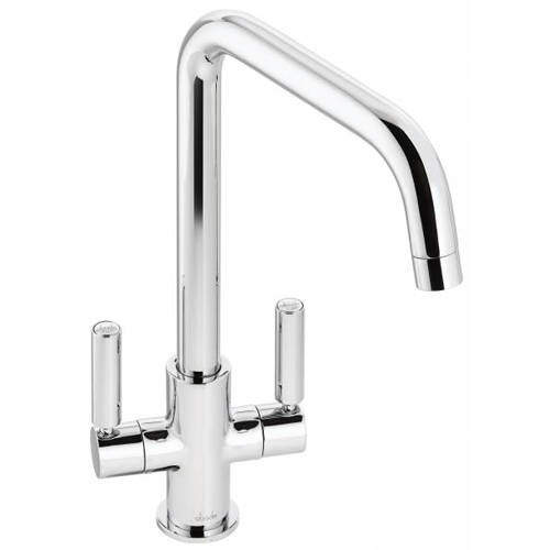 Abode Globe Quad Monobloc Kitchen Tap (Chrome).