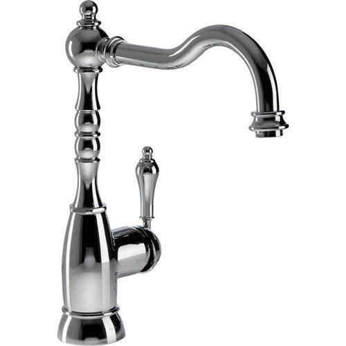 Abode Bayenne Single Lever Kitchen Tap (Chrome).