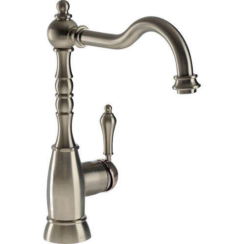 Abode Bayenne Single Lever Kitchen Tap (Pewter).