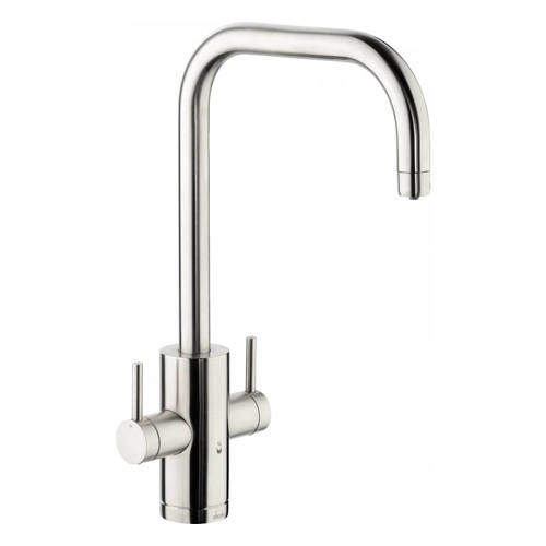 Abode Pronteau Project Kitchen Tap, Boiling, Hot, Cold & Filtered (B Nickel).
