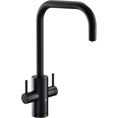 Abode Pronteau Project Kitchen Tap, Boiling, Hot, Cold & Filtered (Matt Black).