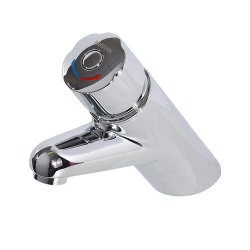 Acorn Thorn Self Closing Basin Mixer Tap (Chrome).