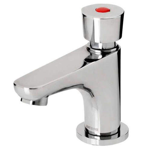 Acorn Thorn Soft Touch Self Closing Basin Tap (Single, Chrome).