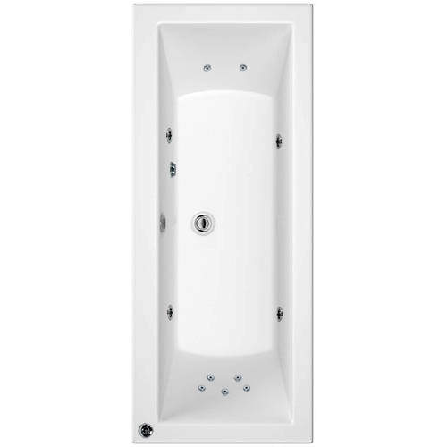 Artesan Baths Canaletto Trojancast Double Ended Bath With 11 Jet (1700x750)