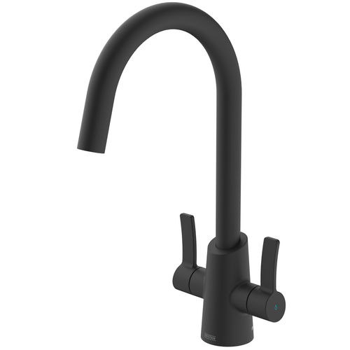 Bristan Acorn Easyfit Mixer Kitchen Tap (Matt Black).