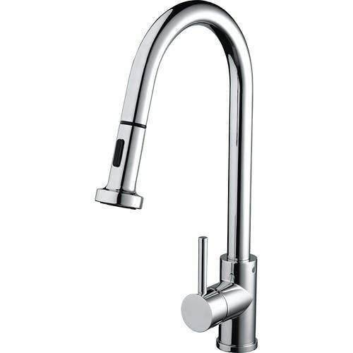 Bristan Kitchen Apricot Mixer Kitchen Tap With Pull Out Spray (Chrome).