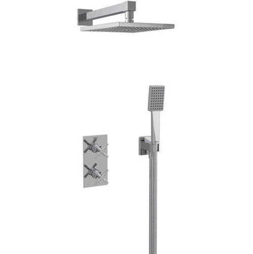 Bristan Cruzar Shower Pack With Fixed Head & Kit (Chrome).