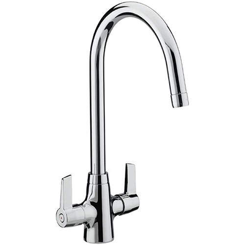 Bristan Kitchen Echo Easy Fit Mixer Kitchen Tap (Chrome).