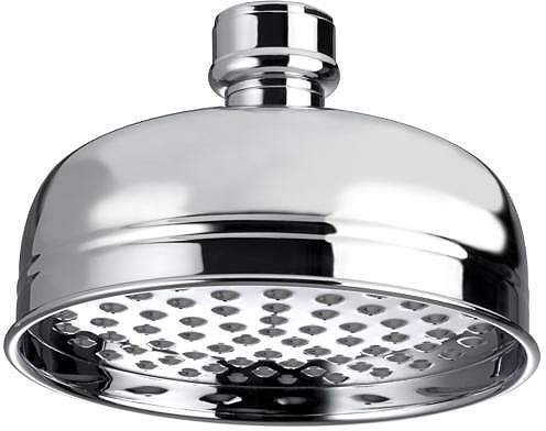 Bristan 1901 Traditional 145mm Round Fixed Shower Head (Chrome).