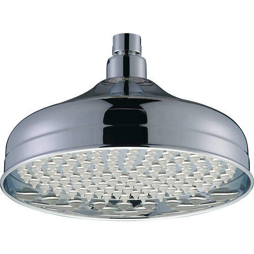 Bristan Accessories Traditional Round Shower Head (200mm, Chrome).