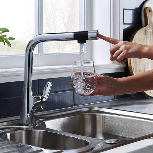 Kitchen tap deals filter